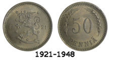 50p 1921 – 1948