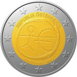 Euro 10 vuotta Itävalta