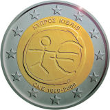 Euro 10 vuotta Kypros