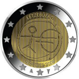 Euro 10 vuotta Luxemburg