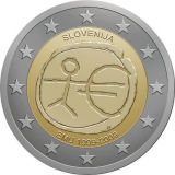 Euro 10 vuotta Slovenia
