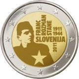 Erikoiseurot Slovenia 2 €