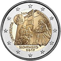Erikoiseurot Slovakia 2 €