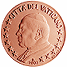 Eurokolikot Vatikaani 0.05 euroa