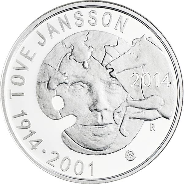 Tove Jansson 20 euron Proof-juhlarahassa