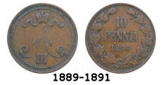 10p 1889 – 1891