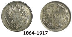 50p 1864-1917