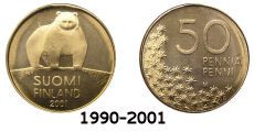 50p 1990-2001