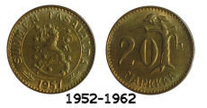 20mk 1952 – 1962
