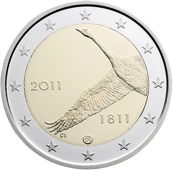 Suomi 2€: Suomen Pankki 200 vuotta