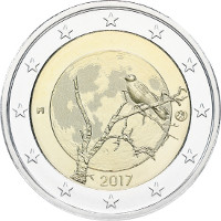 Kahden euron erikoisraha Suomen luonnosta Kahden euron erikoisraha Suomen luonnosta
