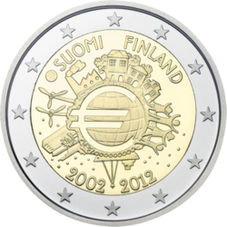 Euron 2€-syntymäpäiväraha Euron 2€-syntymäpäiväraha