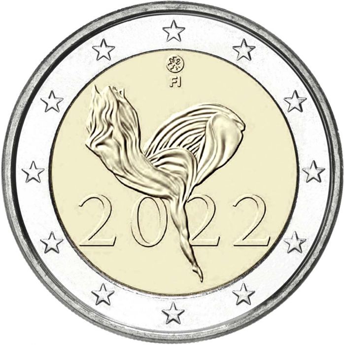 2 euron erikoisraha: Suomen Kansallisbaletti 100 vuotta 2 euron erikoisraha: Suomen Kansallisbaletti 100 vuotta